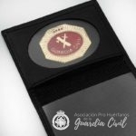 PLACA CARTERA  POLICIA JUDICIAL OCTOGONAL - Imagen 2