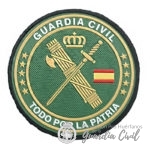 EMBLEMA ETIMETAL MATE . GUARDIA CIVIL TODO POR LA PATRIA