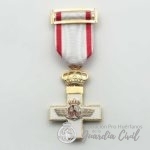 MEDALLA  MÉRITO AERONAUTICO DISTINTIVO BLANCO