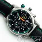 RELOJ AVIADOR  AV1212-4   INFORMACION   y  B/E PULSERA PAVONADA NEGRA - Imagen 4