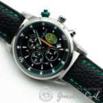 RELOJ AVIADOR  AV1212-8  TRAFICO  y  B/E PULSERA PAVONADA NEGRA - Imagen 2