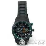 RELOJ AVIADOR  AV1212-4   INFORMACION   y  B/E PULSERA PAVONADA NEGRA - Imagen 2