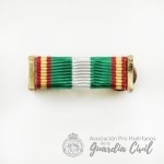 PESTAÑA PASADOR  MEDALLA MÉRITO POLICIAL DISTINTIVO ROJO