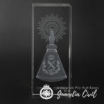 CUBO CRISTAL LOGO 3D VIRGEN DEL PILAR - Imagen 4