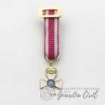 MEDALLA MINIATURA  CRUZ DE SAN HERMENEGILDO