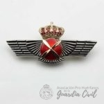DISTINTIVO   FUNCIÓN   ROQUISQUI  METAL  PILOTO   AERONAVES
