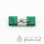 PESTAÑA SOLA AUTOMONTAJE  MEDALLA MERITO GUARDIA CIVIL PLATA