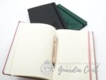Cuaderno Clásico  color rosa con Hojas Lisas, Tapa Dura y Cierre ElásticoA-5  c/ logo en seco - Imagen 2