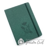 Cuaderno Clásico con Hojas Lisas, Tapa Dura ,tamaño A-5  C/escudo en seco LOGO UTPJ