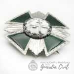 PLACA  GUARDIA CIVIL  PLATA - Imagen 2