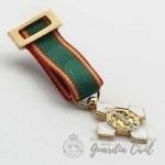 MEDALLA MINIATURA  MERITO POLICIAL CON DISTINTIVO BLANCO - Imagen 2