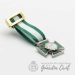 MEDALLA MINIATURA  MERITO GUARDIA CIVIL BLANCO - Imagen 2