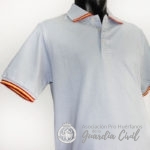 POLO VIVO ESPAÑA ALGODON AZUL CLARO TALLA L
