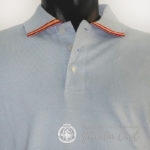 POLO VIVO ESPAÑA ALGODON AZUL CLARO TALLA L - Imagen 2