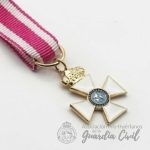 MEDALLA MINIATURA  CRUZ DE SAN HERMENEGILDO - Imagen 3
