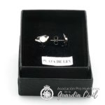 PENDIENTES PLATA FORMA DE TRICORNIO