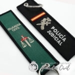 LLAVERO BORDADO POLICIA JUDICIAL - Imagen 3