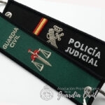 LLAVERO BORDADO POLICIA JUDICIAL