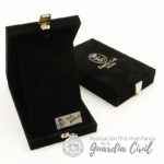 ESTUCHE CAJA   ESTRELLAS  NEGRO