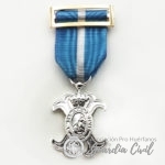 MEDALLA  CRUZ  DE PLATA DEL  MÉRITO CIVIL
