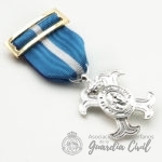 MEDALLA  CRUZ  DE PLATA DEL  MÉRITO CIVIL - Imagen 2