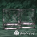 VASO WHISKY  SERIGRAFIADO HAZ DE LICTORES  (38CL.) - Imagen 2