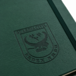 Cuaderno Clásico con Hojas Lisas, Tapa Dura ,tamaño A-5  C/escudo en seco LOGO SEDEX - Imagen 2