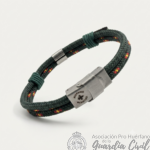 NUEVA FORTUNE DUO CORDON VERDE. CLIP BANDERA DE ESPAÑA. POSIBILIDAD DE CHARM PERSONALIZADO - Imagen 3