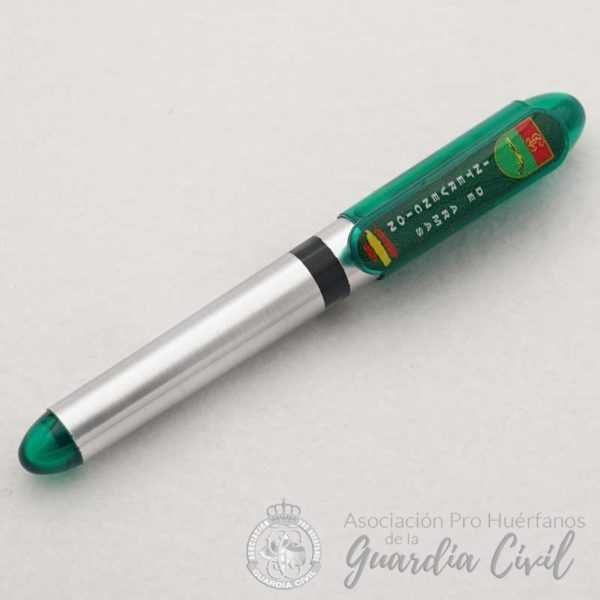 BOLIGRAFO STIB VERDE G. CIVIL INT. ARMAS