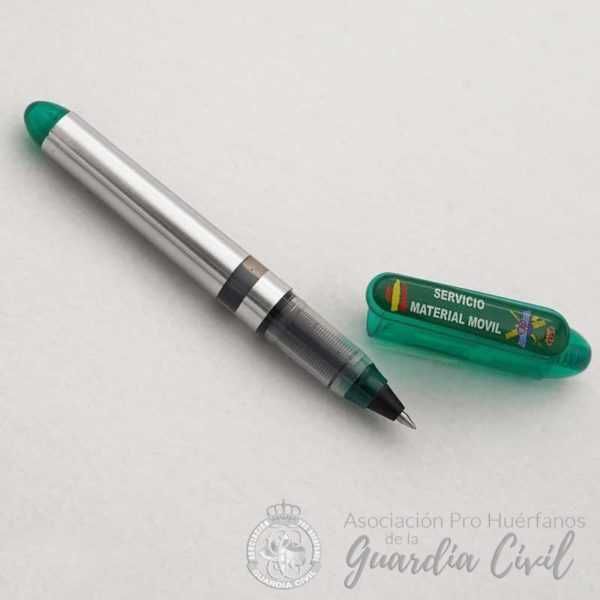 BOLIGRAFO STIB VERDE SERVICIO MATERIAL MOVIL