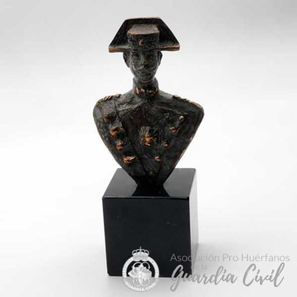 BUSTO DUQUE AHUMADA EN BRONCE (J. Vallejo)