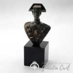 BUSTO DUQUE AHUMADA EN BRONCE (J. Vallejo)