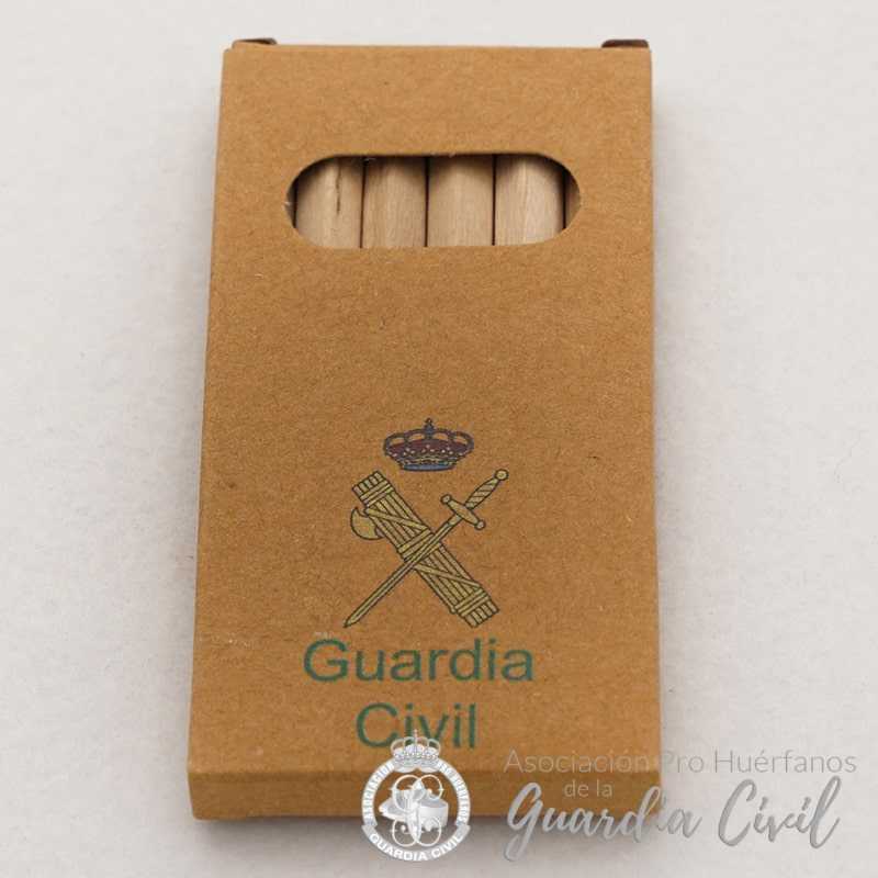CAJA C ESCUDO G.C. COLOR 6 LAPICES COLORES