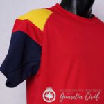 CAMISETA CAM-02 ROJA TRANP. BAND. HOMBRO DCHO.