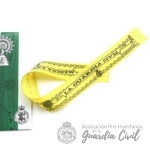 CINTA MEDIDA PATRONA DE LA GUARDIA CIVIL  COLOR  AMARILLO - Imagen 2