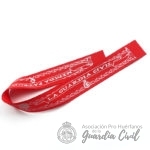 CINTA MEDIDA PATRONA DE LA GUARDIA CIVIL  COLOR  ROJO