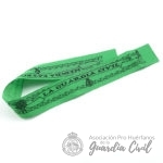 CINTA MEDIDA PATRONA DE LA GUARDIA CIVIL  COLOR  VERDE