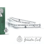 CINTA MEDIDA PATRONA DE LA GUARDIA CIVIL  COLOR  BLANCO - Imagen 2