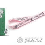 CINTA MEDIDA PATRONA DE LA GUARDIA CIVIL  COLOR  ROSA - Imagen 2
