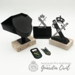 FIGURA  HAZ DE LICTORES GUARDIA CIVIL BASE DE PIEDRA - Imagen 5