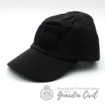 GORRA INMORTAL SOFTSHELL VELCROS NEGRA - Imagen 3