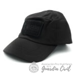 GORRA INMORTAL SOFTSHELL VELCROS NEGRA