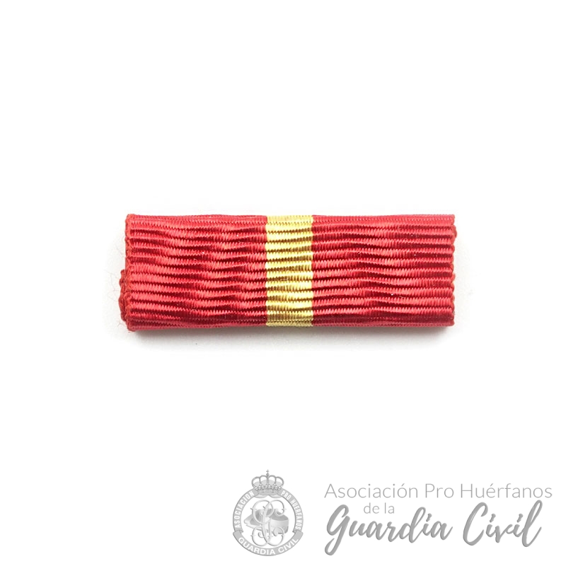 DSC00054 PESTAÑA SOLA AUTOMONTAJE MEDALLA MÉRITO NAVAL DISTINTIVO ROJO - Imagen 1