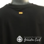 CAMISETA 100 POLIESTER DE 135 GR COLOR NEGRO MANGA CORTA LOGO GC Y BANDERA - Imagen 3