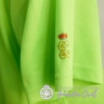 CAMISETA 100 POLIESTER DE 135 GR COLOR VERDE MANGA CORTA LOGO GC Y BANDERA - Imagen 3
