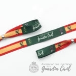 PULSERA  DE TELA SUBLIMADA APHGC - Imagen 3