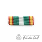 PESTAÑA SOLA AUTOMONTAJE  MEDALLA MÉRITO POLICIAL DISTINTIVO ROJO