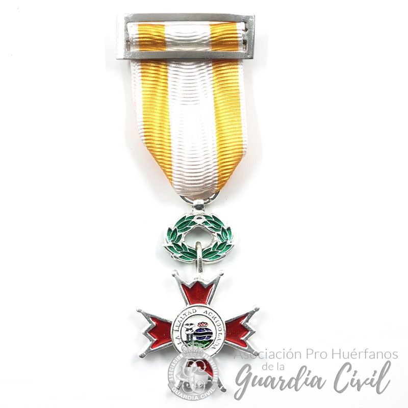 DSC00092 MEDALLA CRUZ DE PLATA DE LA ORDEN DE ISABEL LA CATOLICA - Imagen 1