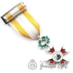 MEDALLA  CRUZ DE  PLATA DE LA ORDEN DE ISABEL LA CATOLICA - Imagen 2