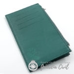 CARTERA CON MONEDERO, BILLETERA Y TARJETERO . MEDIDAS 14X8 CMS COLOR VERDE ALPINO - Imagen 2
